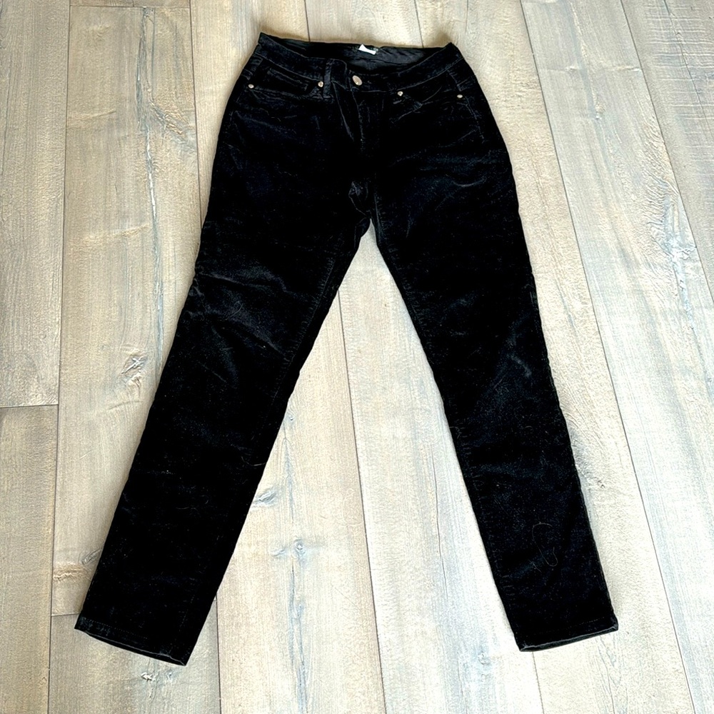 Black Velvet Jeans